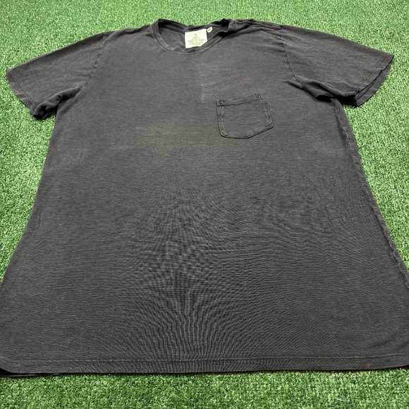 Jungmaven Men's T Shirt Size 2XL Black Short Sleeve 100% Hemp - Picture 2 of 12